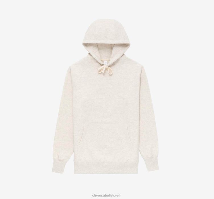 Oliver Cabell Hommes sweat à capuche oc core 4D0P254 vêtements bruyère à l'avoine