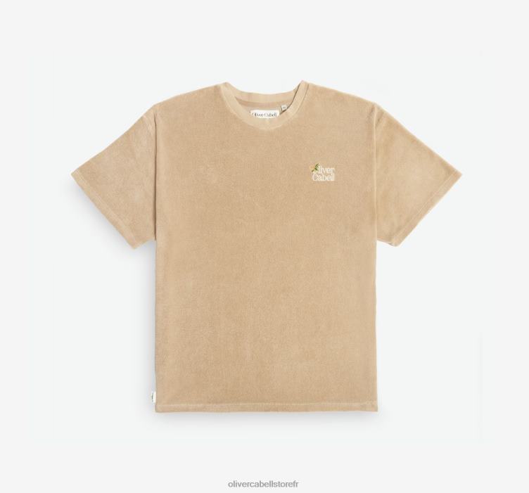 Oliver Cabell Hommes t-shirt la capsule en tissu éponge 4D0P240 vêtements mojave