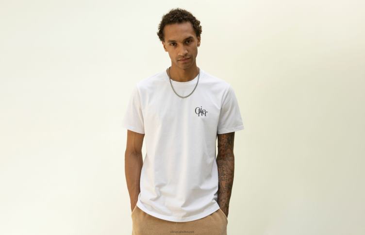 Oliver Cabell Hommes tee 4D0P265 vêtements blanc